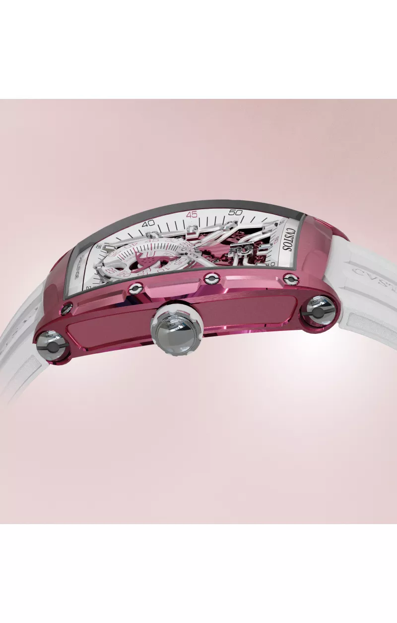 CHALLENGE THIRTY6 JETLINER PS PINK ALU/WHITE DIAL/PINK MVT Watch